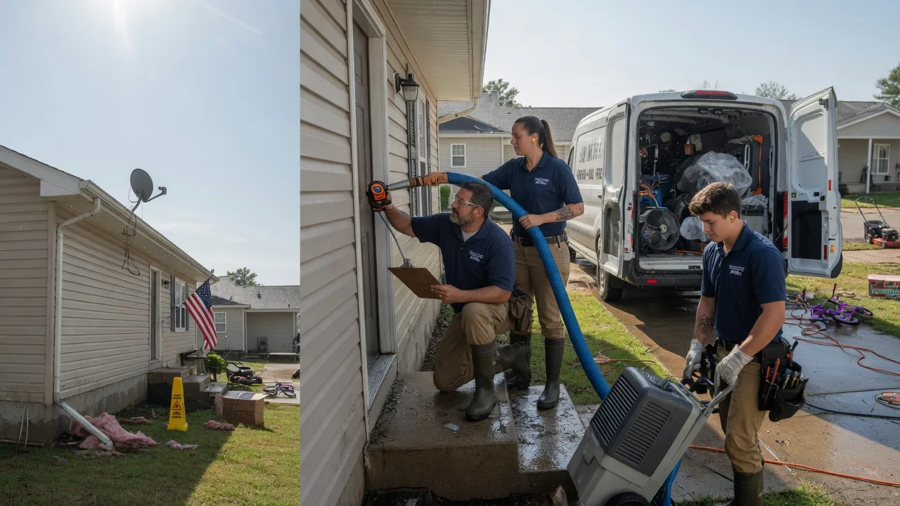 Ceiling Water Damage Restoration in Vantage, WA near me